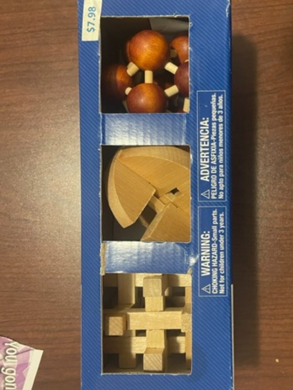 Cardinal Brain Benders Wooden Puzzles Set